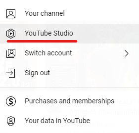 youtube studio